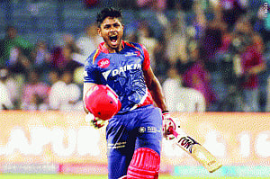 Sanju's ton crushes pune