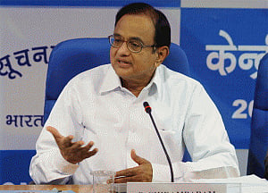 Growing clamour for Governor's rule in J&K: Chidambaram