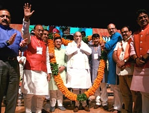 BJP's victory in civic polls marks end of anarchy: Shah