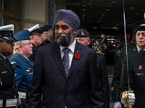 Canadian PM Trudeau rebuffs calls for Sajjan's resignation