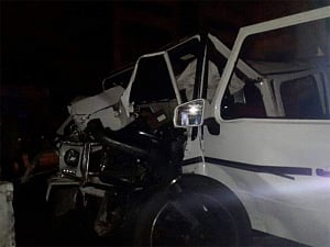 Andhra minister's son dies in Hyderabad road accident