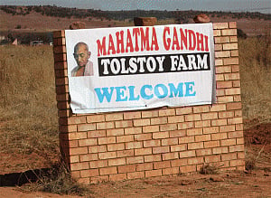 Indian companies to help for revival of Tolstoy Farm in SA