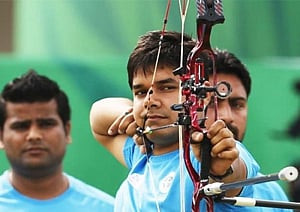 Indian men archers strike gold in World Cup stage 1