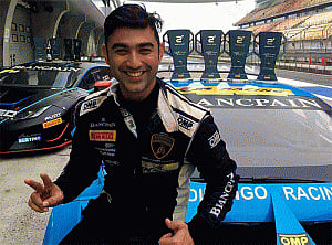 Armaan grabs third place in Super Trofeo Asia Series