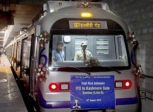 Naidu, Kejriwal inaugurate Heritage line of Delhi Metro