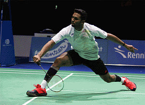 Shuttler Prannoy stuns defending champion to enter Indonesia Open quarters