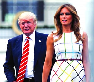 Melania to join Trump in welcoming Modi to WH