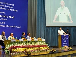 Avoid rigidity of mind: PM to young IAS officers