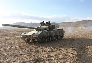 Chinese Army conducting exercises simulating battle scenarios