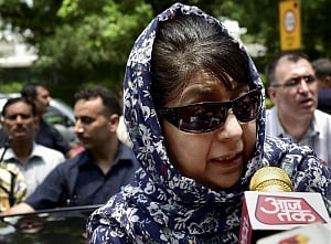 'External forces' creating trouble in J&K: Mehbooba