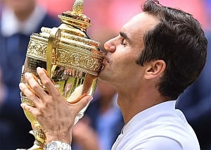 Federer wins record 8th Wimbledon as Cilic bid ends in tears