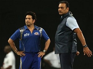 Shastri wants Sachin on board but conflict of interest rule applies