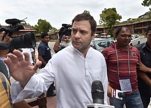 Strife started in states after NDA came to power: Rahul