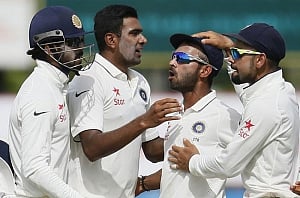 Second Test: India tighten grip against Sri lanka on 2nd day