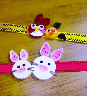 D-I-Y Rakhi and Friendship band