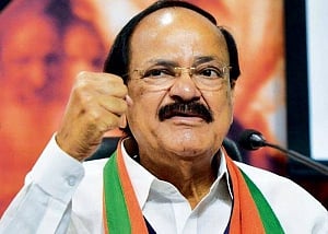 Venkaiah Naidu is India's vice president-elect