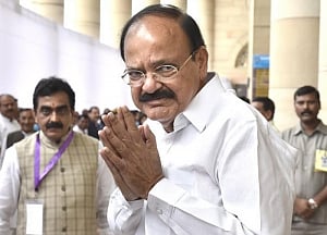 Will steer Rajya Sabha without fear or favour: VP-elect Naidu