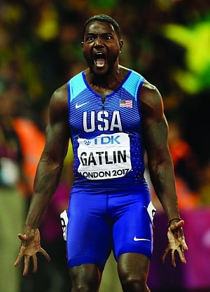 Gatlin at peak again