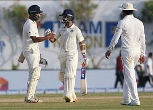 Third Test: Pandya helps India score 487/9 at lunch on Day 2