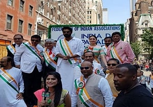 Thousands celebrate at India Day Parade in New York