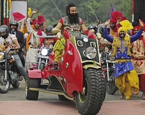 Dera chief reaches Panchkula for court verdict