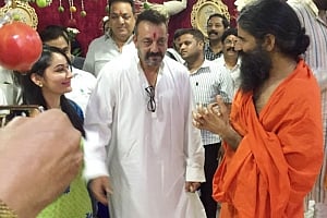 Ganpati blessings are on me: Sanjay Dutt