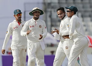 Bangladesh seal historic first Test win against Australia