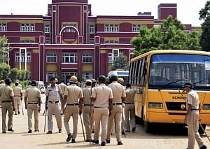 Protests over Gurugram school murder