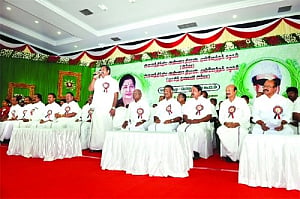 Sasikala ousted; Jaya party's eternal chief