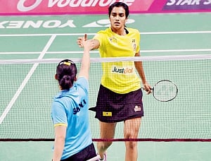 Sindhu seals semifinal spot, Sameer sinks at Korea