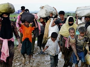 Rohingya refugees illegal, pose security threat: Centre to SC
