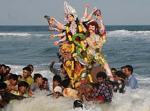 HC allows Durga idol immersion on all days, including Muharram