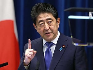 Japan's Abe triggers snap election amid N Korea crisis