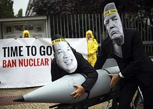 Nobel Peace Prize awarded to ICAN anti-nuclear weapons group