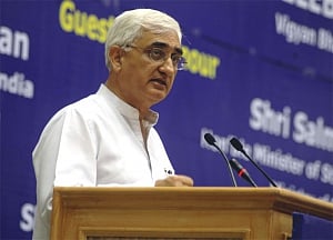 Khurshid criticises BJP for rolling out GST in a hurry