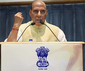 Indian soldiers killing five-six terrorists every day: Rajnath