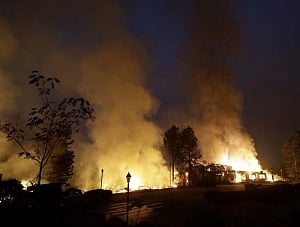 At least 10 dead as fires burn in California wine country