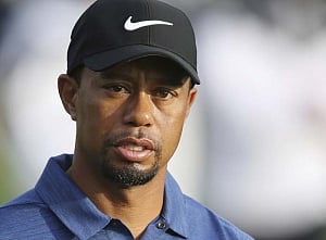Woods swinging driver as rehab continues
