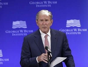 Bush condemns Trump-era America: 'Bigotry seems emboldened'