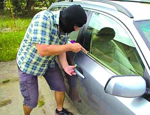 Plastic surgery blows up in auto thief's face