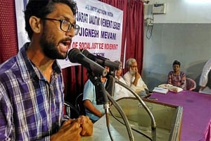 Mewani won't join any party, wants 'arrogant BJP' to go