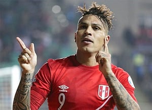FIFA suspend Peru striker Guerrero for failing doping test