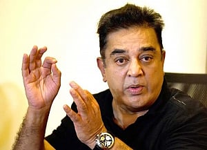 Haasan says never intended to hurt Hindus; Announces 'whistle-blower' app