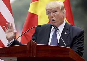 Trump slams 'haters' over Russia, takes dig at N Korea's Kim