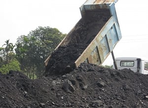 Coal India's net profit falls about 40% in Q2
