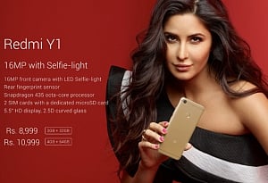 Redmi Y1: Pocket-friendly selfie smartphone from Xiaomi
