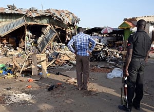 Suicide bomber kills at least 50 in Nigeria