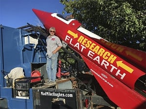 Self-taught rocket scientist plans to launch over ghost town