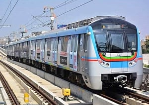 Modi launches first phase of Hyderabad Metro