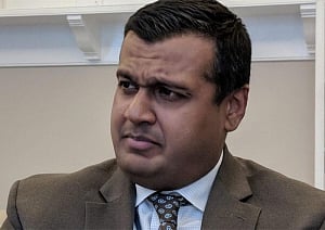 Raj Shah becomes first Indian-American to hold press gaggle aboard Air Force One